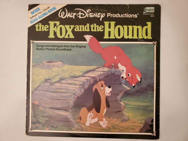 Walt Disney Productions The Fox and the Hound (Songs and Dialogue from the Original Motion Picture Soundtrack) vinyl record